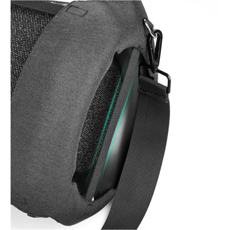 Per Sony SRS-XG500 Custodia Protettiva Tracolla Tessuto+EVA+Custodia Altoparlante in Velluto