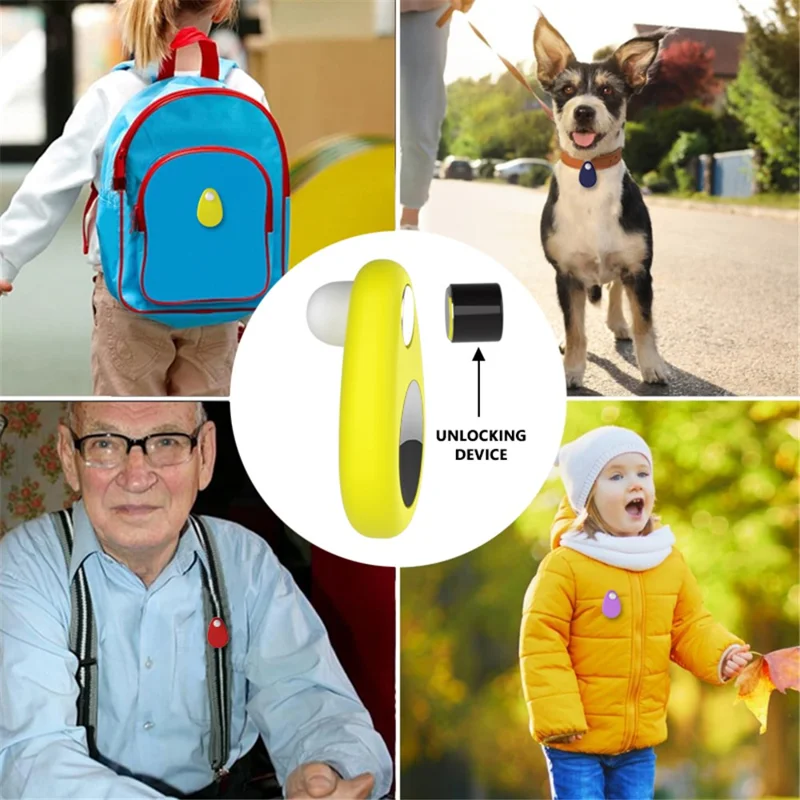 For Apple AirTag Bluetooth-compatible Tracker Silicone Sleeve Anti-Lost Locator Cover (Not Waterproof) - Matcha Green