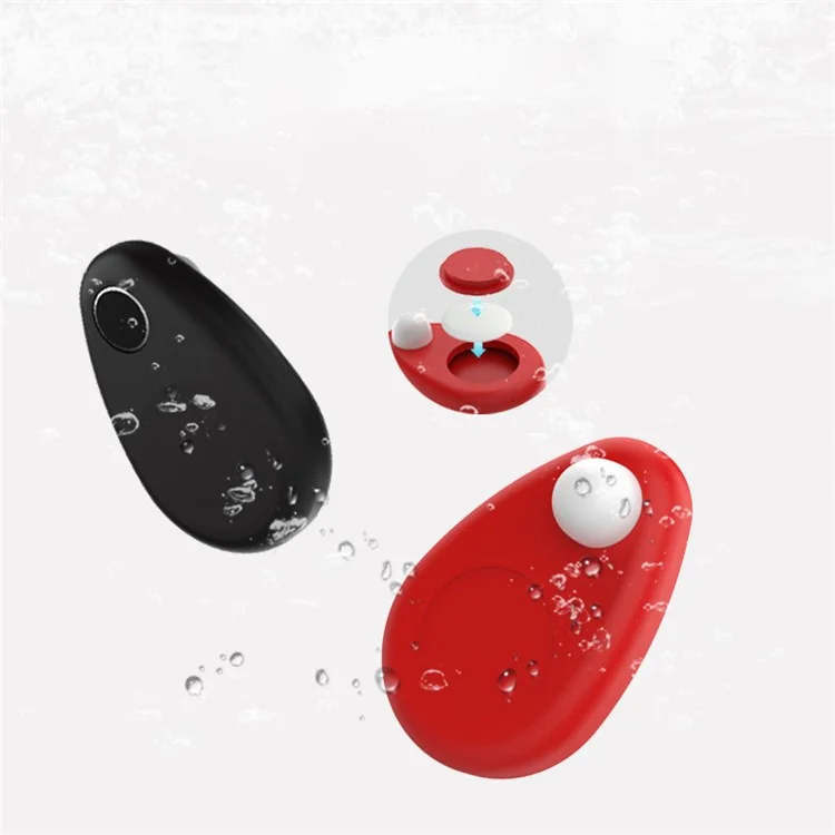 Custodia in silicone impermeabile per tracciatore Bluetooth Apple AirTag Anti-Lost Locator Cover - Nero