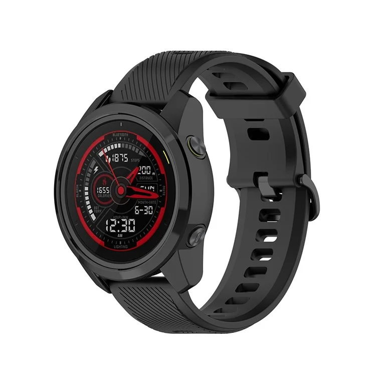 Чулпленый Чехол Для Garmin Forerunner745 TPU Smart Watch Защитная Рамка - Чернить