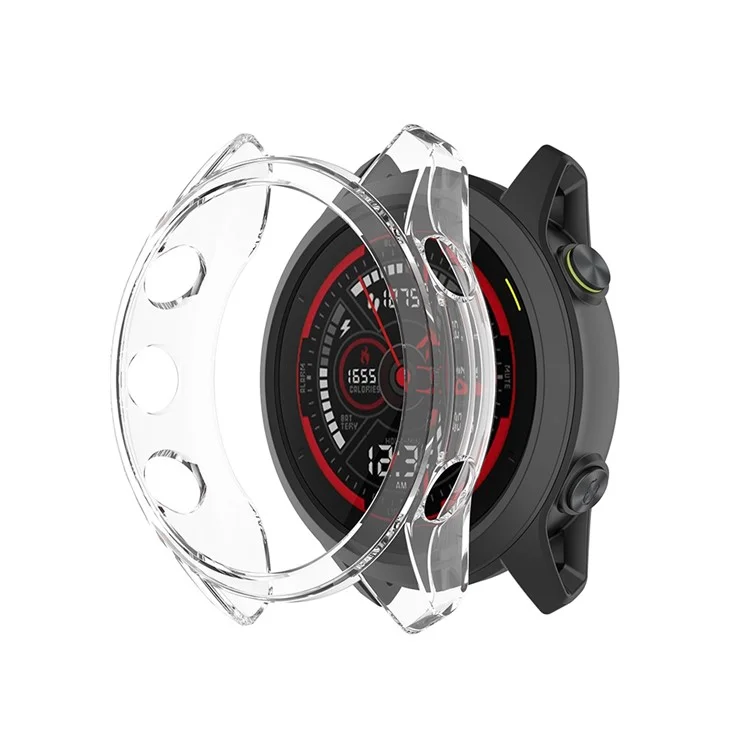 Boîtier de galvanoplastie pour montre connectée Garmin Forerunner745 TPU - Transparent
