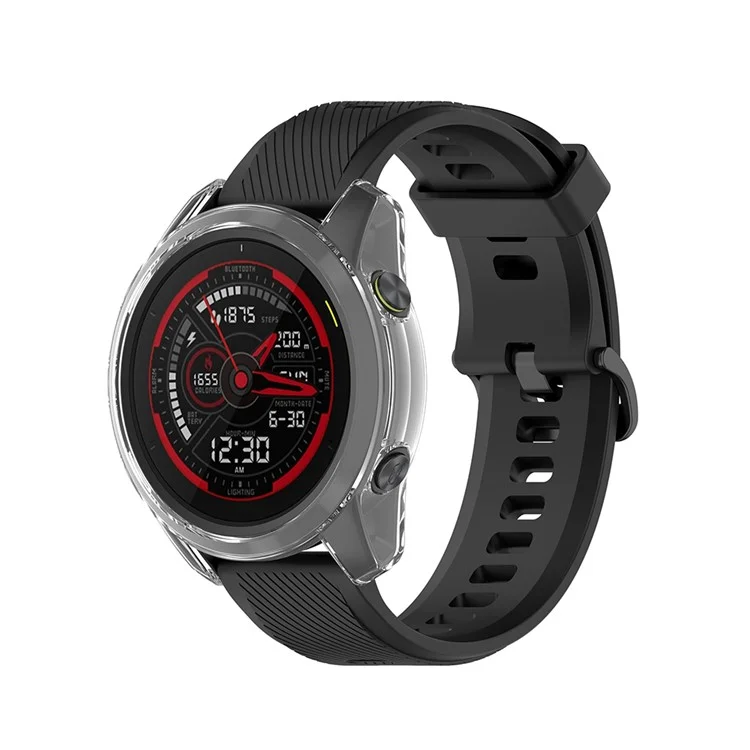 Boîtier de galvanoplastie pour montre connectée Garmin Forerunner745 TPU - Transparent