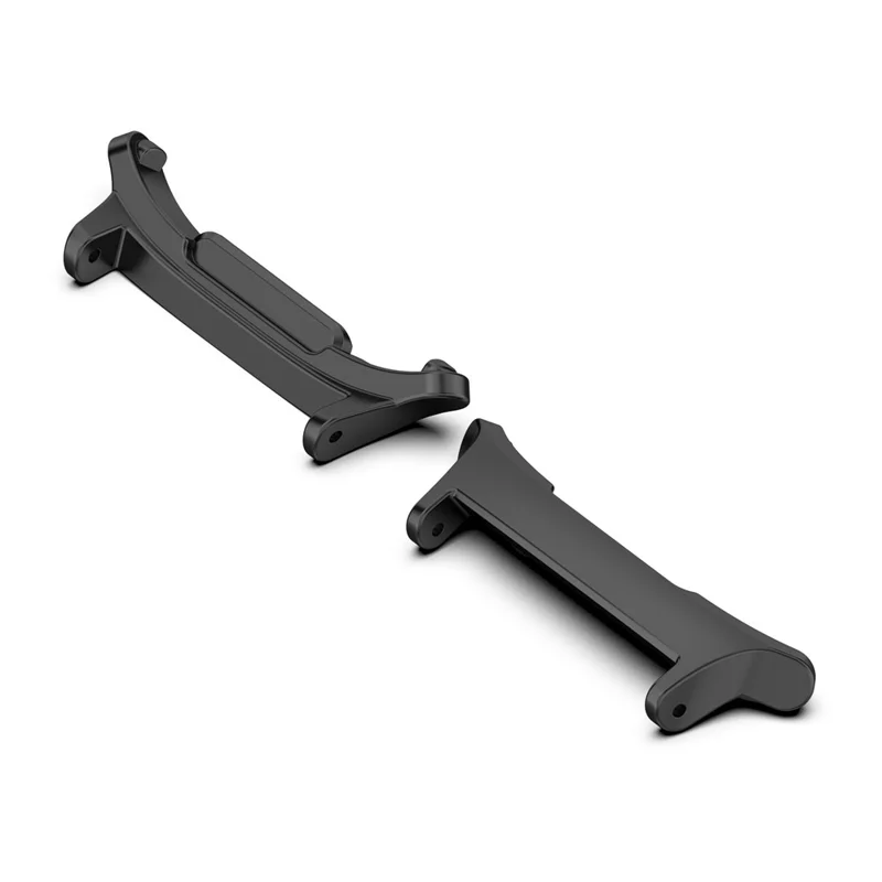 1 Paar für Samsung Galaxy Watch Ultra 47mm Uhrenarmband-Verbinder, 22mm Zinklegierung Strap-Adapter, Schwarz