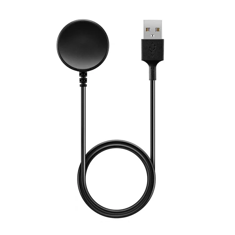 Cavo di ricarica universale USB per Samsung Galaxy Watch6 40mm 44mm / Watch6 Classic 43mm 47mm / Watch 5 40mm / 44mm / 5 Pro 45mm / Watch4 40mm / 44mm / Watch4 Watch Active / Active2 - Nero
