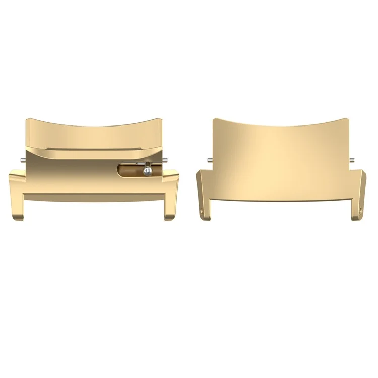 1 par de adaptadores de banda de reloj para OnePlus Watch 2R/Watch 2, hebilla de conector de acero inoxidable (longitud interior: 22 mm) - Dorado