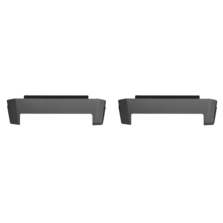 1 Par Conector de Bracelete para Xiaomi Watch H1 Adaptador de Metal (Comprimento Interno: 22mm) - Preto