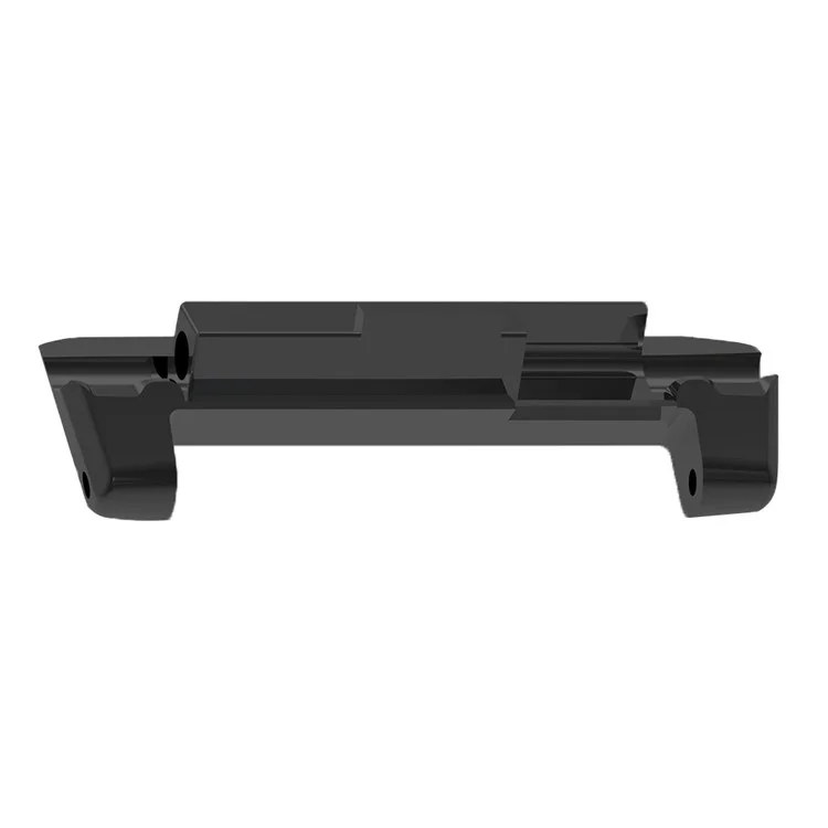 1 Par Conector de Bracelete para Xiaomi Watch H1 Adaptador de Metal (Comprimento Interno: 22mm) - Preto