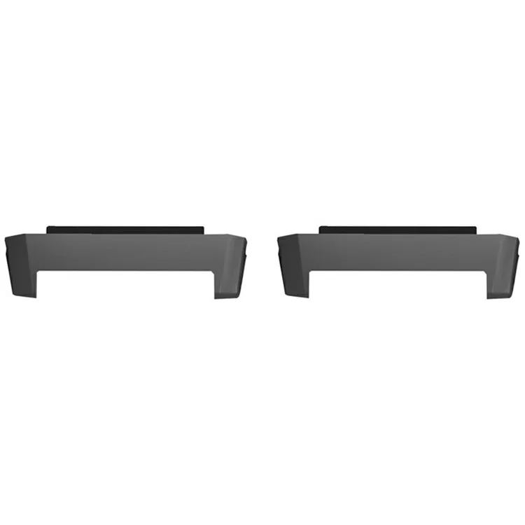 1 Pair For Xiaomi Watch H1 22mm Watch Strap Connector Metal Adapter - Black