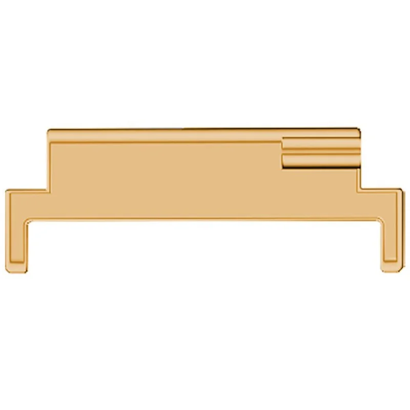 1 Pair Watch Strap Connector 20mm to 22mm Watch Band Metal Adapter - Rose Gold