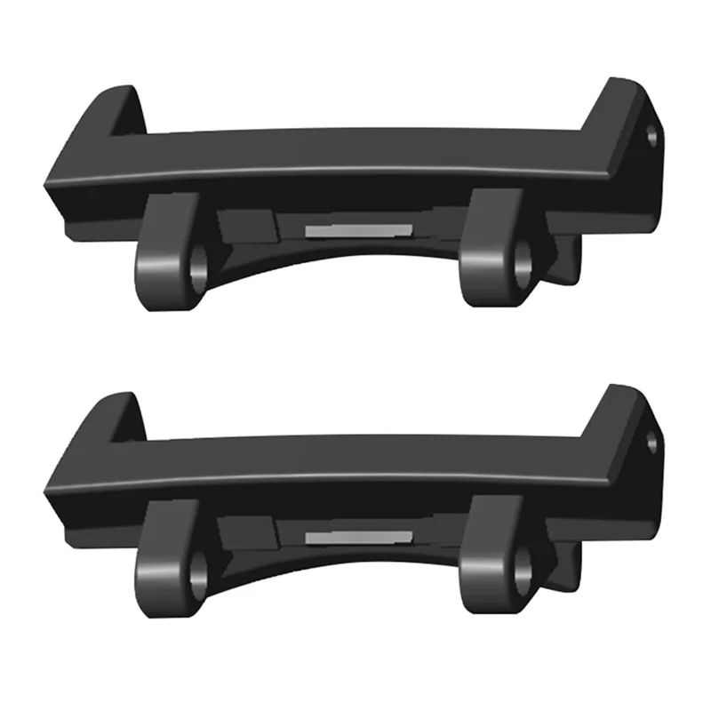 1 Pair For Huami Amazfit T-Rex 3 22mm Watch Strap Connector Metal Adapter - Black