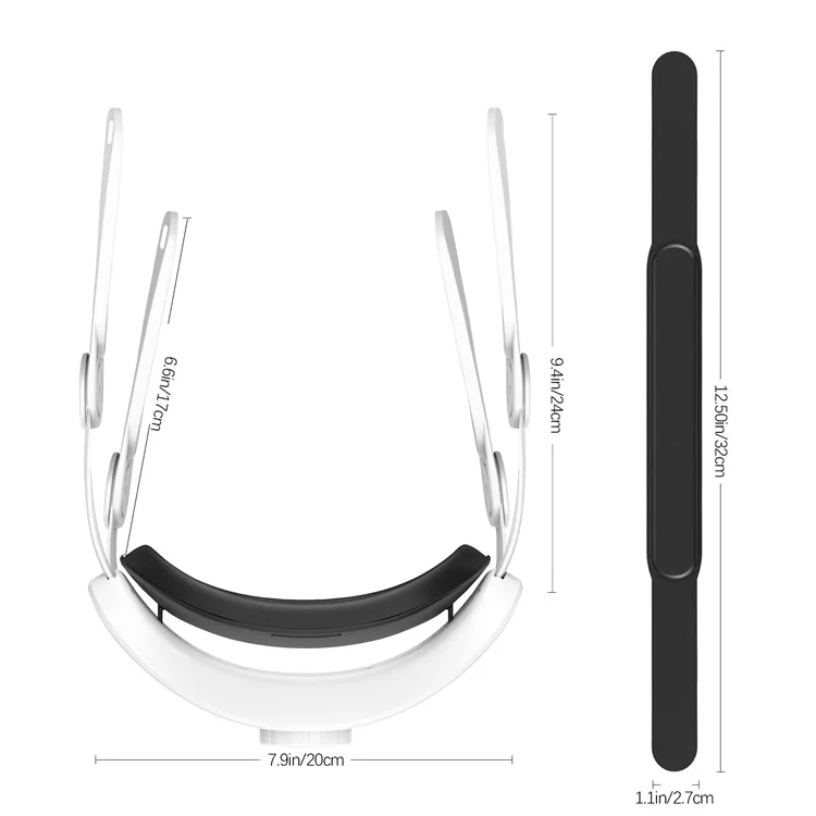 Kopfgurt Für Meta Quest 3s Verstellbares Stirnband VR Headset Accessoires - Weiß