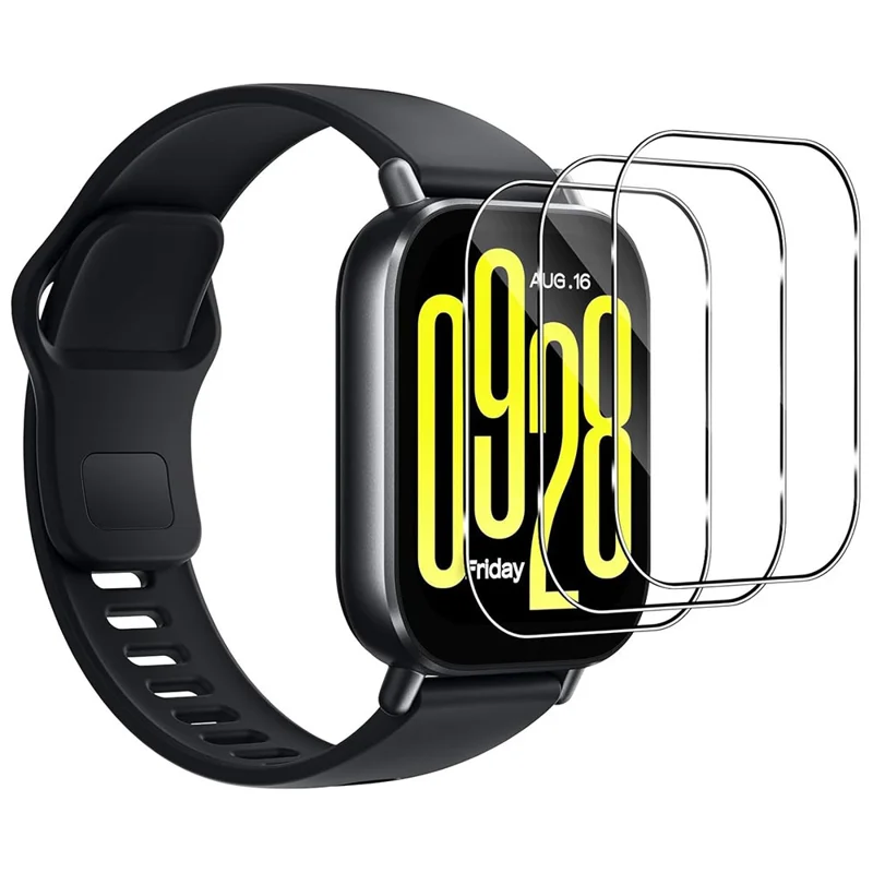 3 pièces pour écran de montre Xiaomi Redmi Watch 5 Lite, protecteur d'écran HD transparent