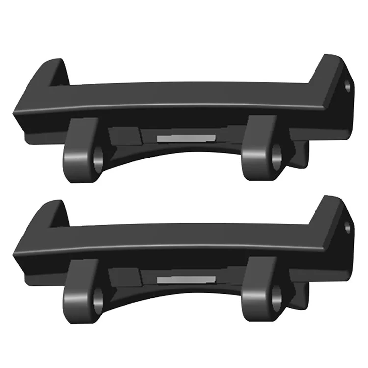 1 par de conectores de correa de reloj de PC para el reloj inteligente Huami Amazfit T-Rex 3 de 22 mm