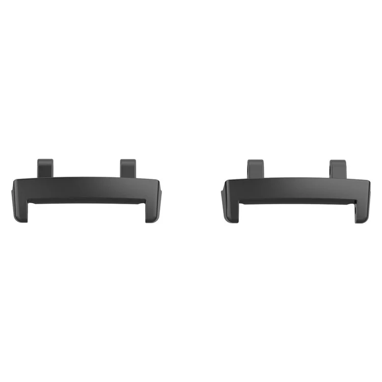 1 Paio di connettori per cinturino per Huami Amazfit T-Rex 3 da 22 mm Cinturino per orologio Adattatore in metallo - Nero