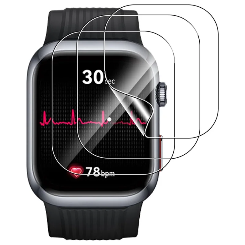 3 pièces pour Huawei Watch D2 Protecteur d'écran en TPU anti-rayures HD Clair Film hydrogel