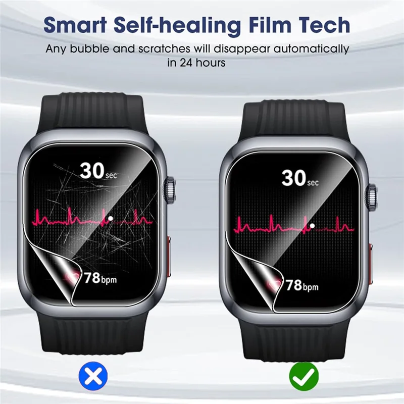 3 pièces pour Huawei Watch D2 Protecteur d'écran en TPU anti-rayures HD Clair Film hydrogel