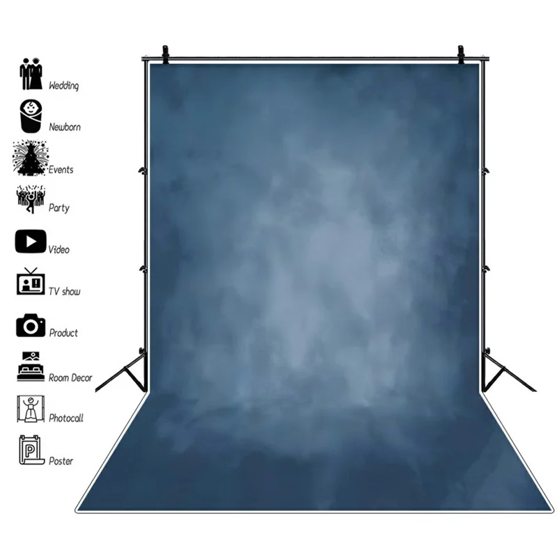 Photography Backdrop 210 x 150cm Studio Background Cloth for Photoshoot Live Streaming - MDN19006