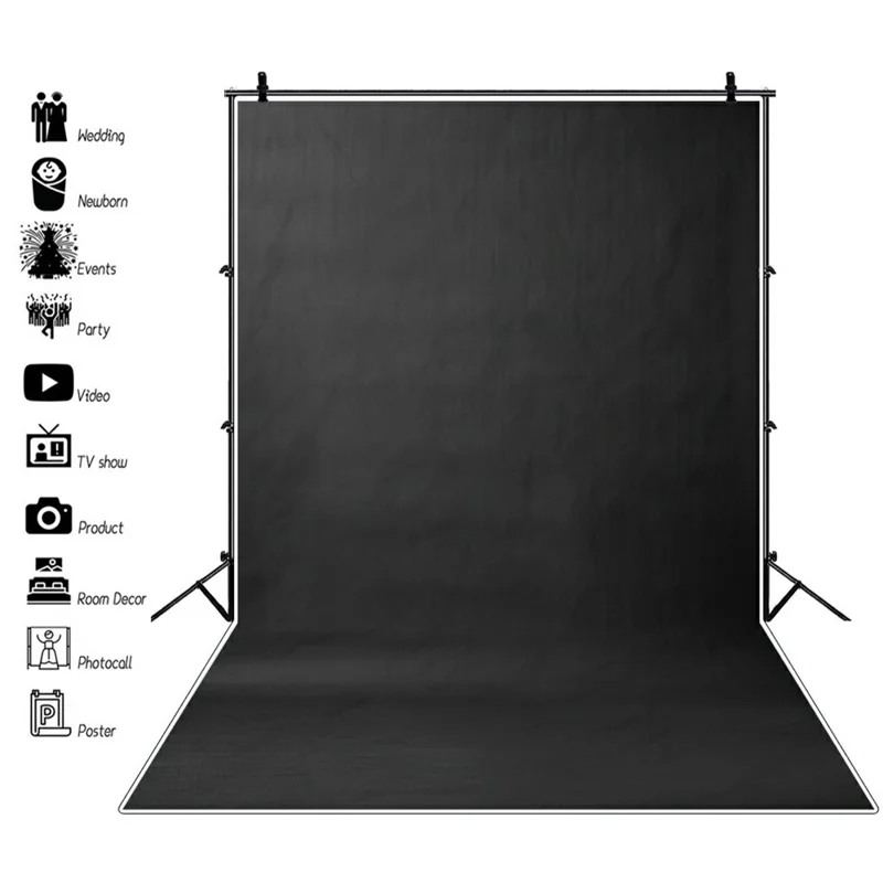 Photography Backdrop 210 x 150cm Studio Background Cloth for Photoshoot Live Streaming - MDN19035