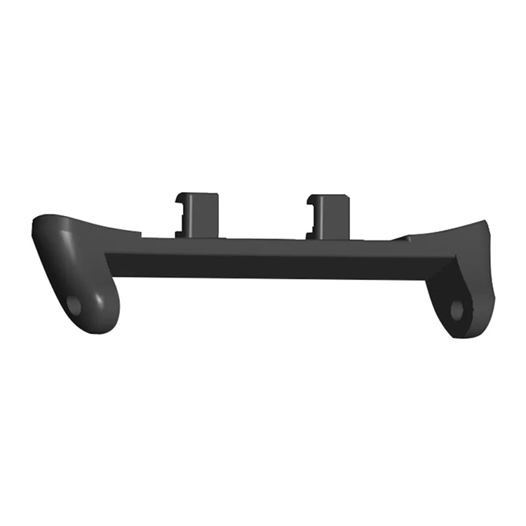 1 par de conectores de correa de reloj de 22 mm para Honor Watch 5, adaptadores de metal de repuesto - Negro