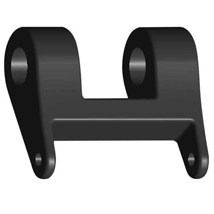 1 Pair For Garmin Lily Watch Band Connector 18mm Replacement Strap Adapters with Tools - Black