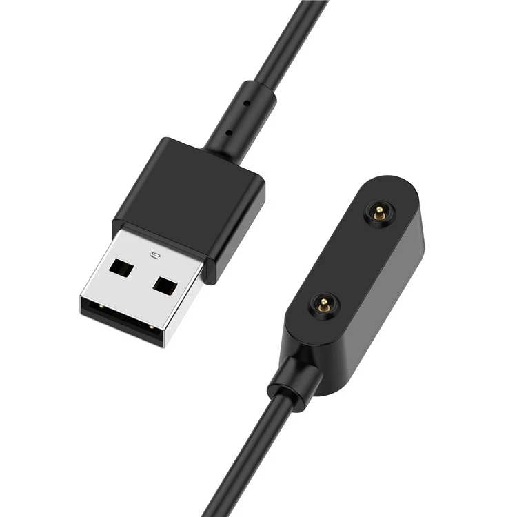 1m Charging Cable for Xiaomi Mitu 7A / XiaoXun T6 C / T6 Kids Smartwatch Magnetic Charging Cord - Black