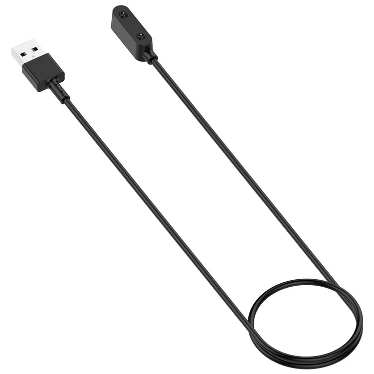 1m Charging Cable for Xiaomi Mitu 7A / XiaoXun T6 C / T6 Kids Smartwatch Magnetic Charging Cord - Black