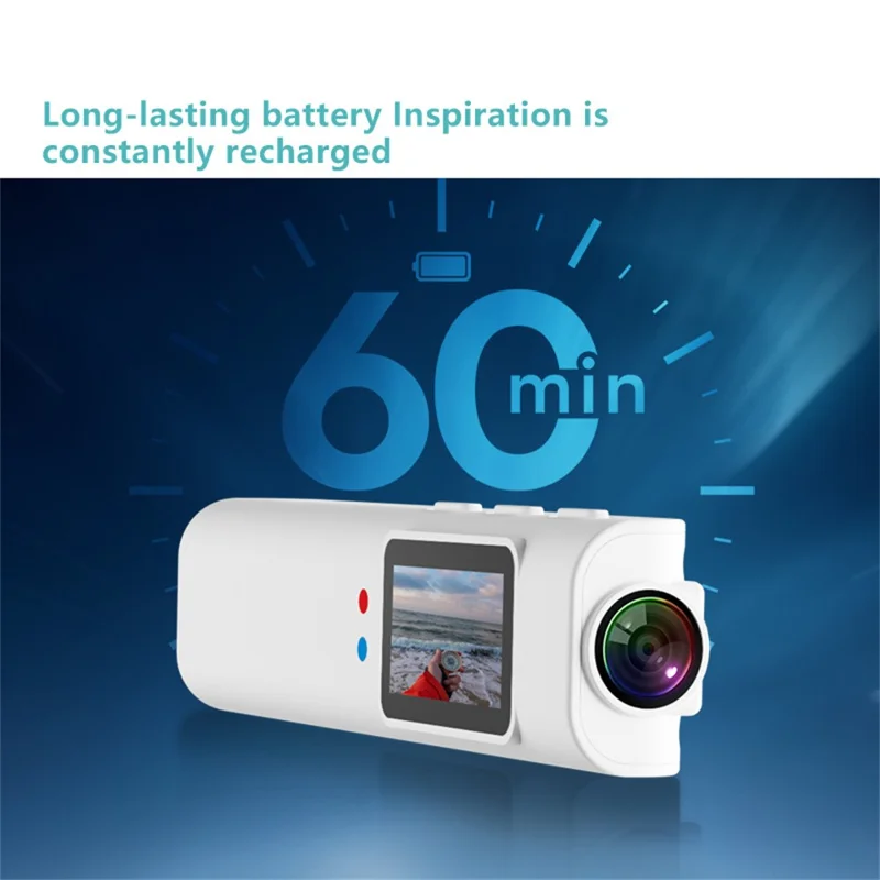 S110 First-Person View Glasses Camera IPS Display WIFI APP Control 2.7K Ultra HD Video Recorder - Black