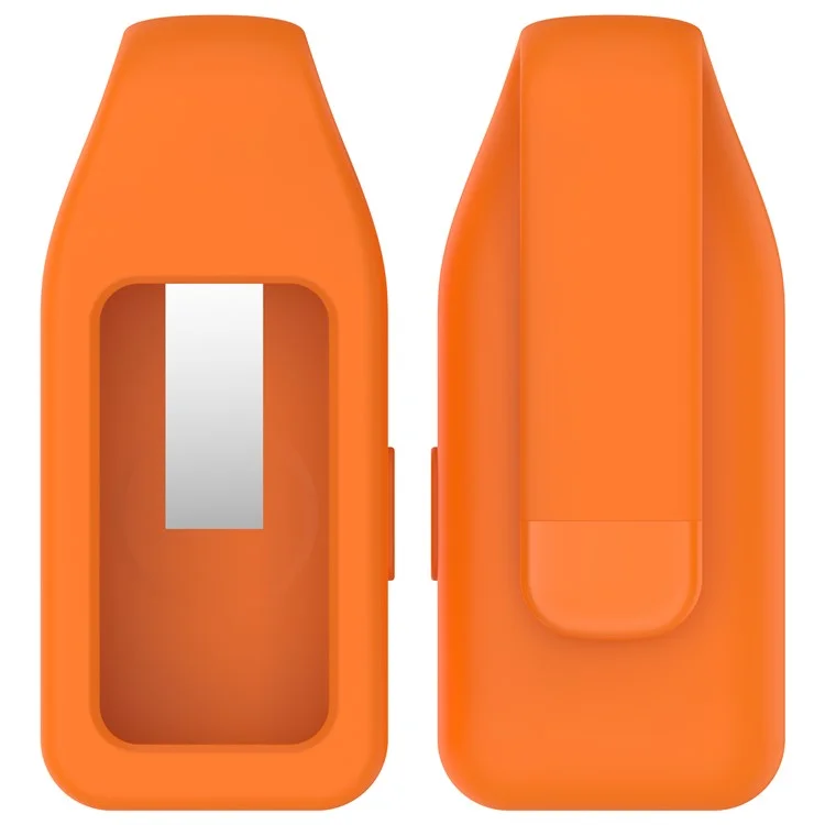 Funda de Repuesto de Clip de Hebilla para Huawei Band 10 / 9 / 8 Correa Inteligente de Silicona - Naranja