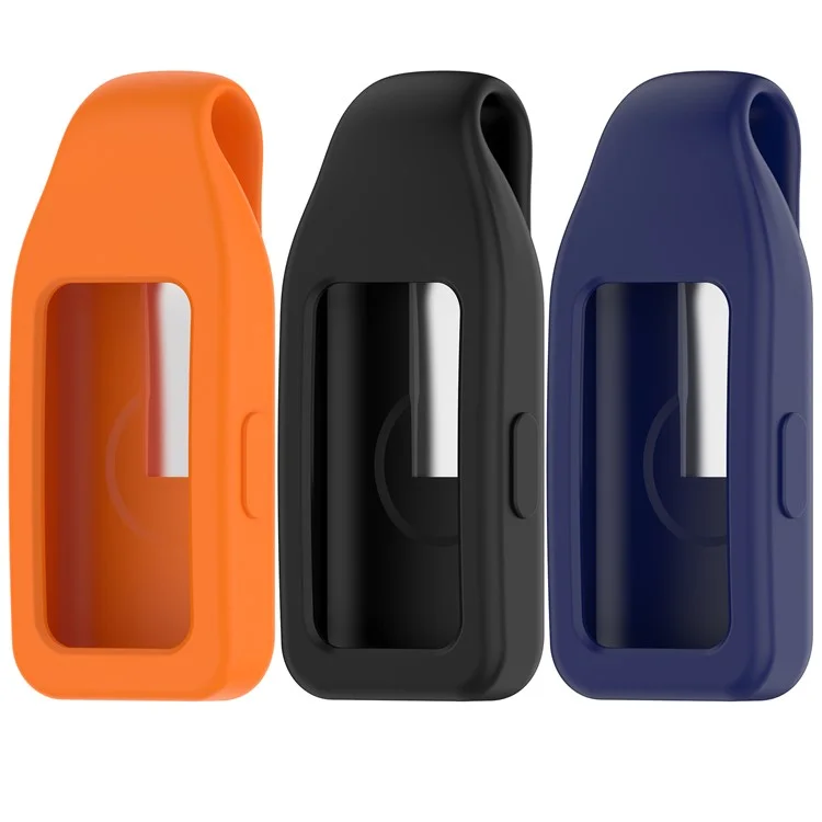 Funda de Repuesto de Clip de Hebilla para Huawei Band 10 / 9 / 8 Correa Inteligente de Silicona - Naranja