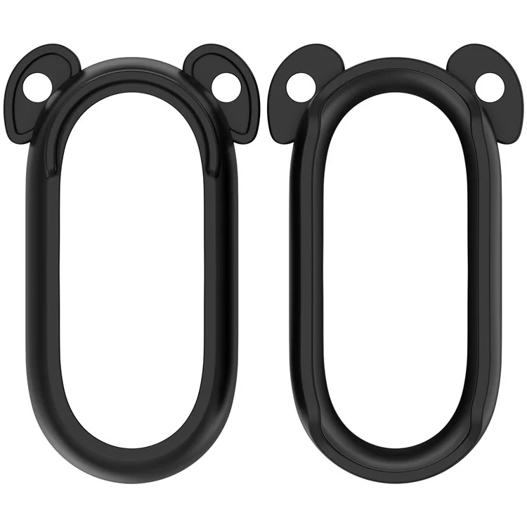 Für Insta360 GO 3 / GO 3S Silikon-Schutzhülle mit ausgehöhltem Design Kamera-Abdeckung - Schwarz