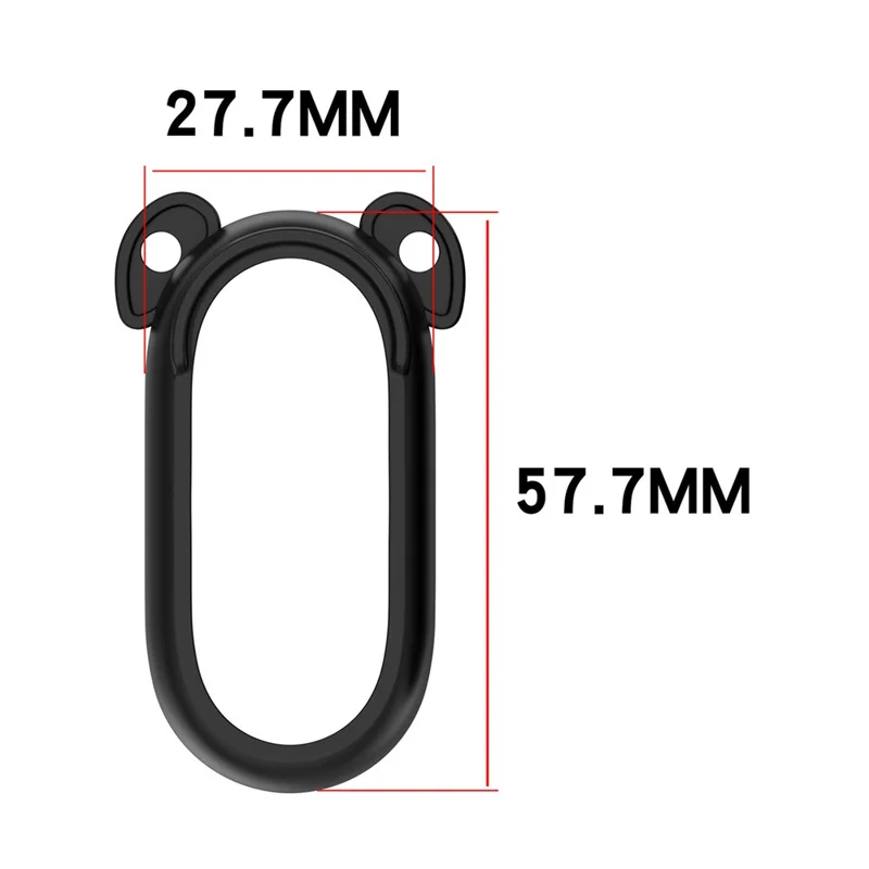 For Insta360 GO 2 Silicone Protective Case Hollow Design Anti-drop Camera Cover - Black