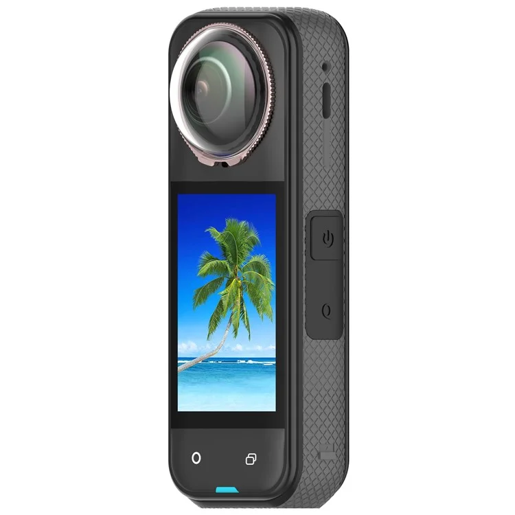Für Insta360 X4 Objektivschutz Optisches Gehärtetes Glas Kameraobjektiv Schutzfolie - Rosa