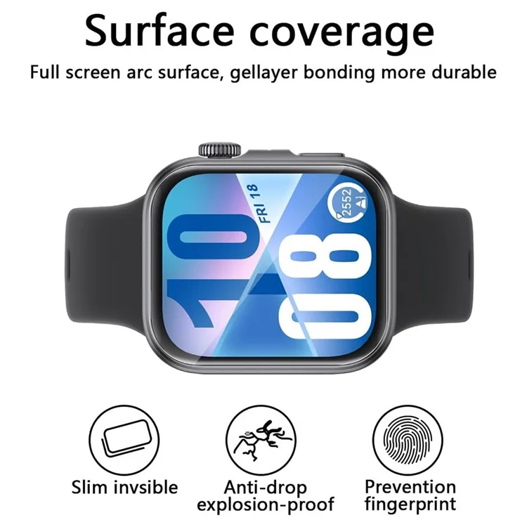 3 шт. Защитная пленка для Huawei Watch Fit 4 из ТПУ, защита экрана от царапин, прозрачная гидрогелевая пленка HD