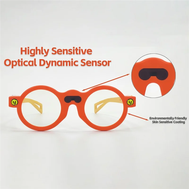 Children's Posture Correcting Smart Glasses Anti Blue Light Myopia Prevention Automatic Lens Dimming for Eye Protection - Blue