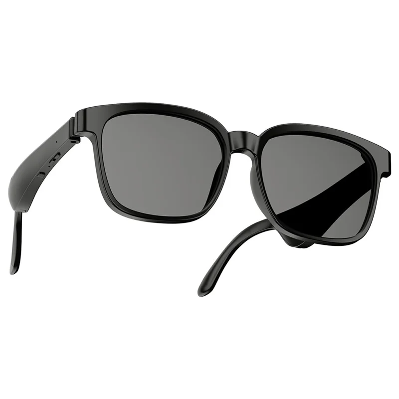 J20E Smart Glasses with Microphone Music Playback Voice Assistant Enabled IPX4 Waterproof - Sunglasses