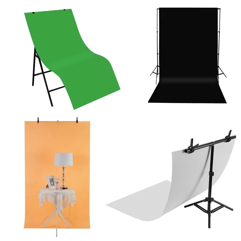 PULUZ PU5200 Photography Background Board 121cm x 58cm Matte  /  Smooth Waterproof Backdrop - Green