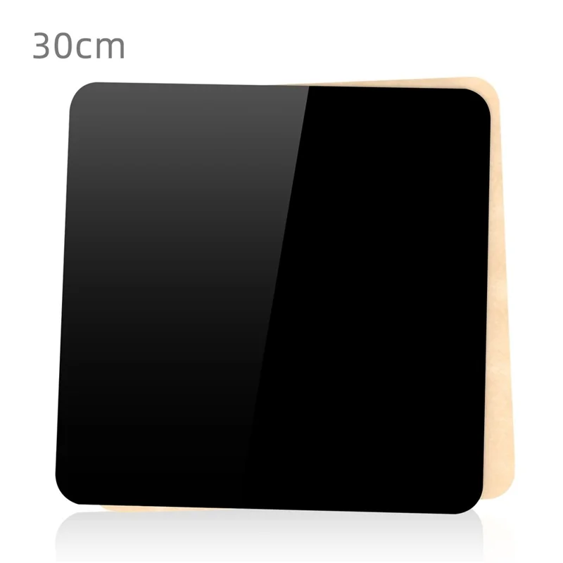 PULUZ PU5330 30cm Acrylic Reflection Board for Product Photography High Reflective Backdrop - Black