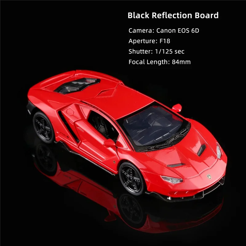 PULUZ PU5330 30cm Acrylic Reflection Board for Product Photography High Reflective Backdrop - Black