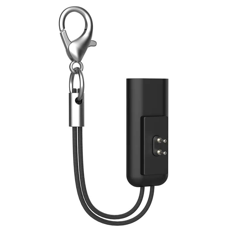 Cargador para Xiaomi Smart Band 10 / 9 / 8 / Redmi Smart Band Pro Adaptador de carga portátil de tipo C - Negro