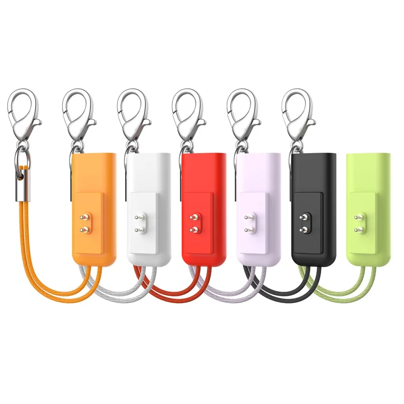 Cargador para Xiaomi Smart Band 10 / 9 / 8 / Redmi Smart Band Pro Adaptador de carga portátil de tipo C - Negro
