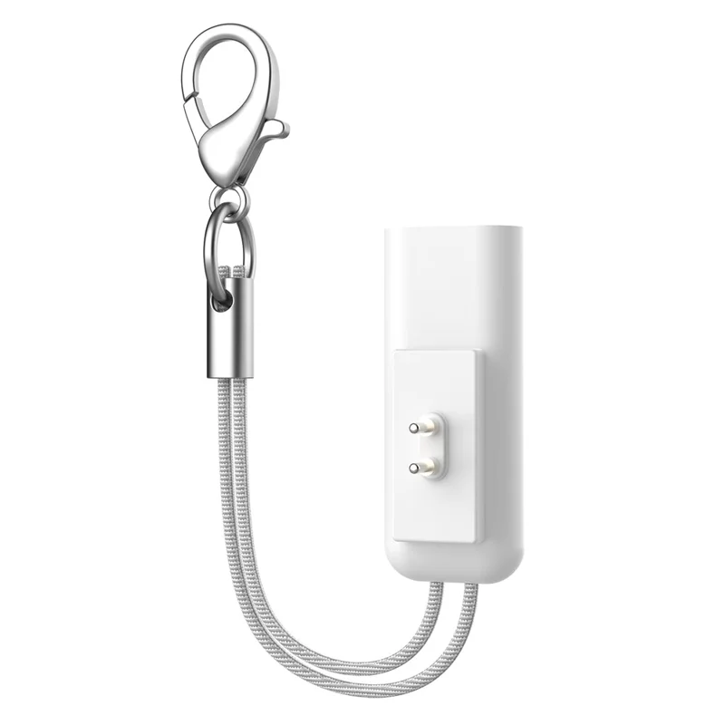 Charger for Xiaomi Smart Band 10 / 9 / 8 / Redmi Smart Band Pro Portable Type-C Charging Adapter - White