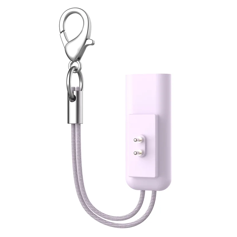 Charger for Xiaomi Smart Band 10 / 9 / 8 / Redmi Smart Band Pro Portable Type-C Charging Adapter - Purple