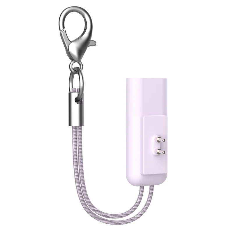 Charger for Xiaomi Smart Band 10 / 9 / 8 / Redmi Smart Band Pro Portable Type-C Charging Adapter - Purple