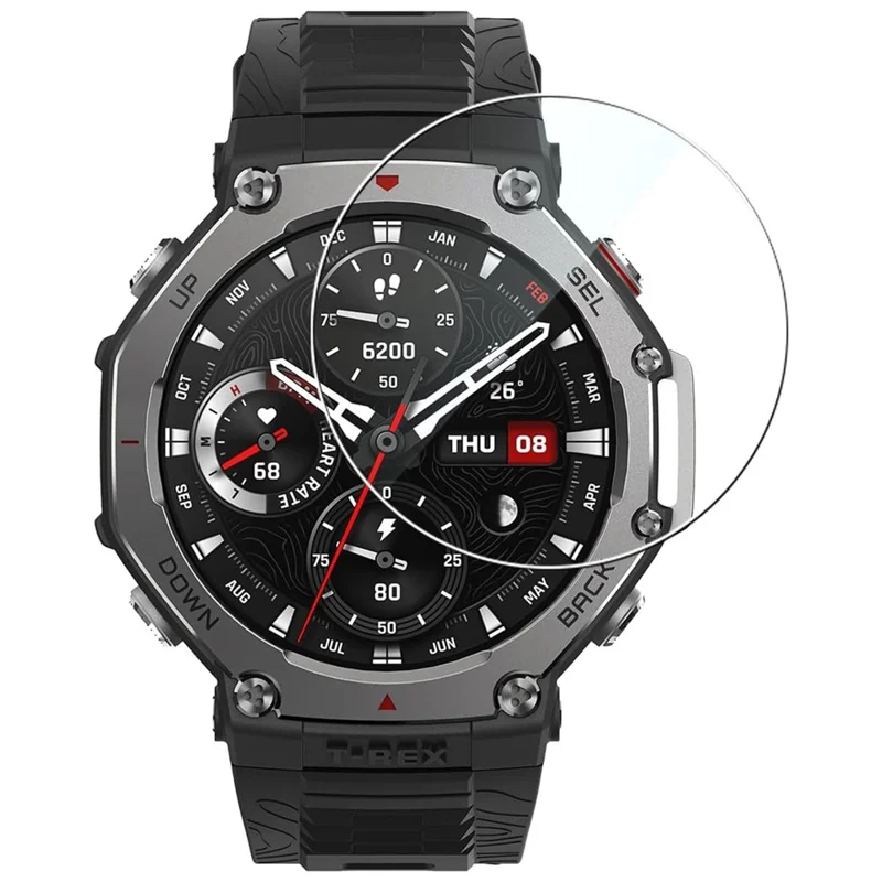 3 шт. для Huami Amazfit T-Rex 3 Pro Закаленное стекло Экранная защита HD Clear Watch Экранная пленка