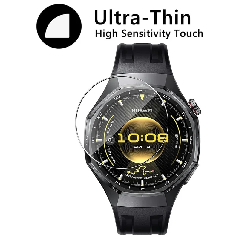 3 Peças para Huawei Watch GT 6 Pro 46mm Protetor de Tela TPU Anti-Arranhões Filme Hidrogel Transparente HD