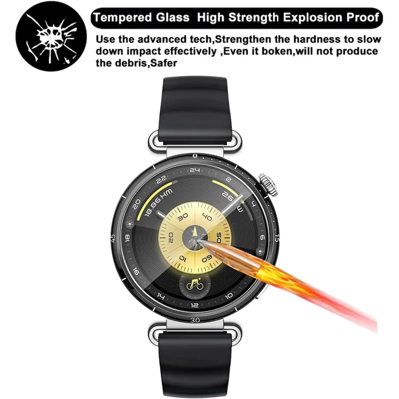 3 stk til Huawei Watch GT 6 41 mm TPU skærmprotector mod ridser HD klar hydrogel-film