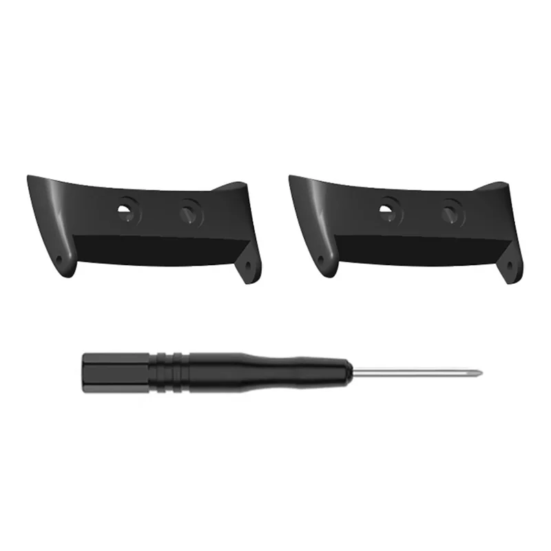 1 Pair Metal Watch Band Connectors with Screwdriver For Garmin Forerunner 45  /  45S  /  Swim 2, 20mm Inner Diameter