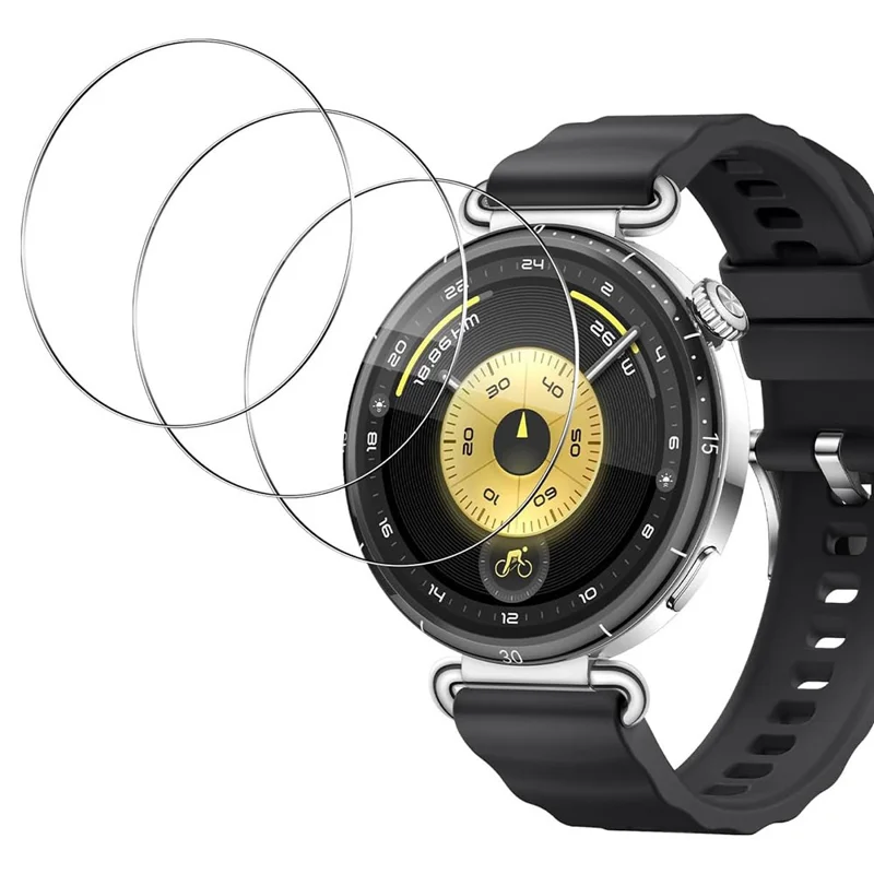 3 Peças Para Huawei Watch GT 6 41mm Protetor de Tela de Vidro Temperado Filme de Tela Claro HD