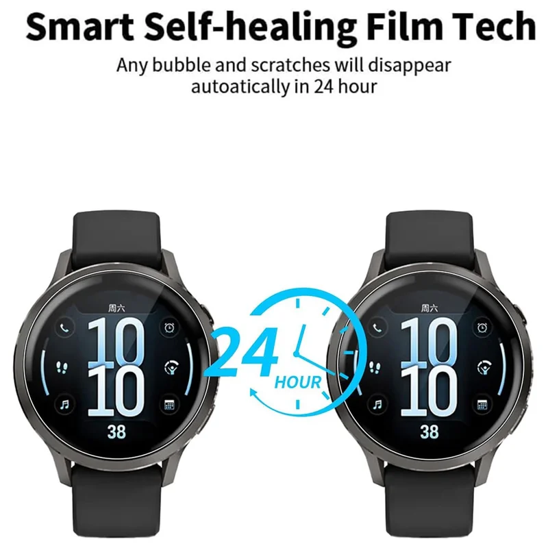 3Pcs For Garmin Venu 4 41mm TPU Watch Screen Protector Anti Scratch HD Clear Hydrogel Film