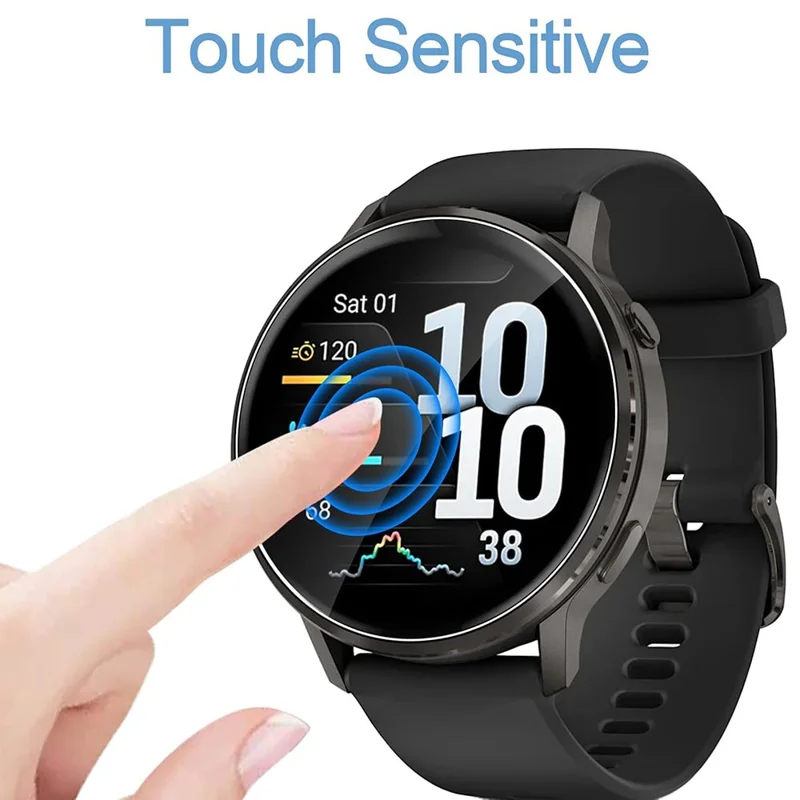3Pcs For Garmin Venu 4 45mm TPU Watch Screen Protector Anti Scratch HD Clear Hydrogel Film